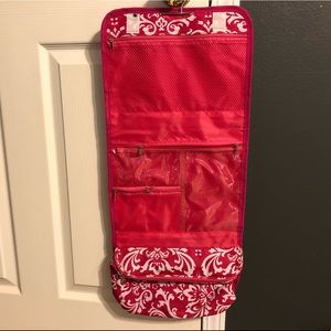 fold and hang makeup/jewelry bag